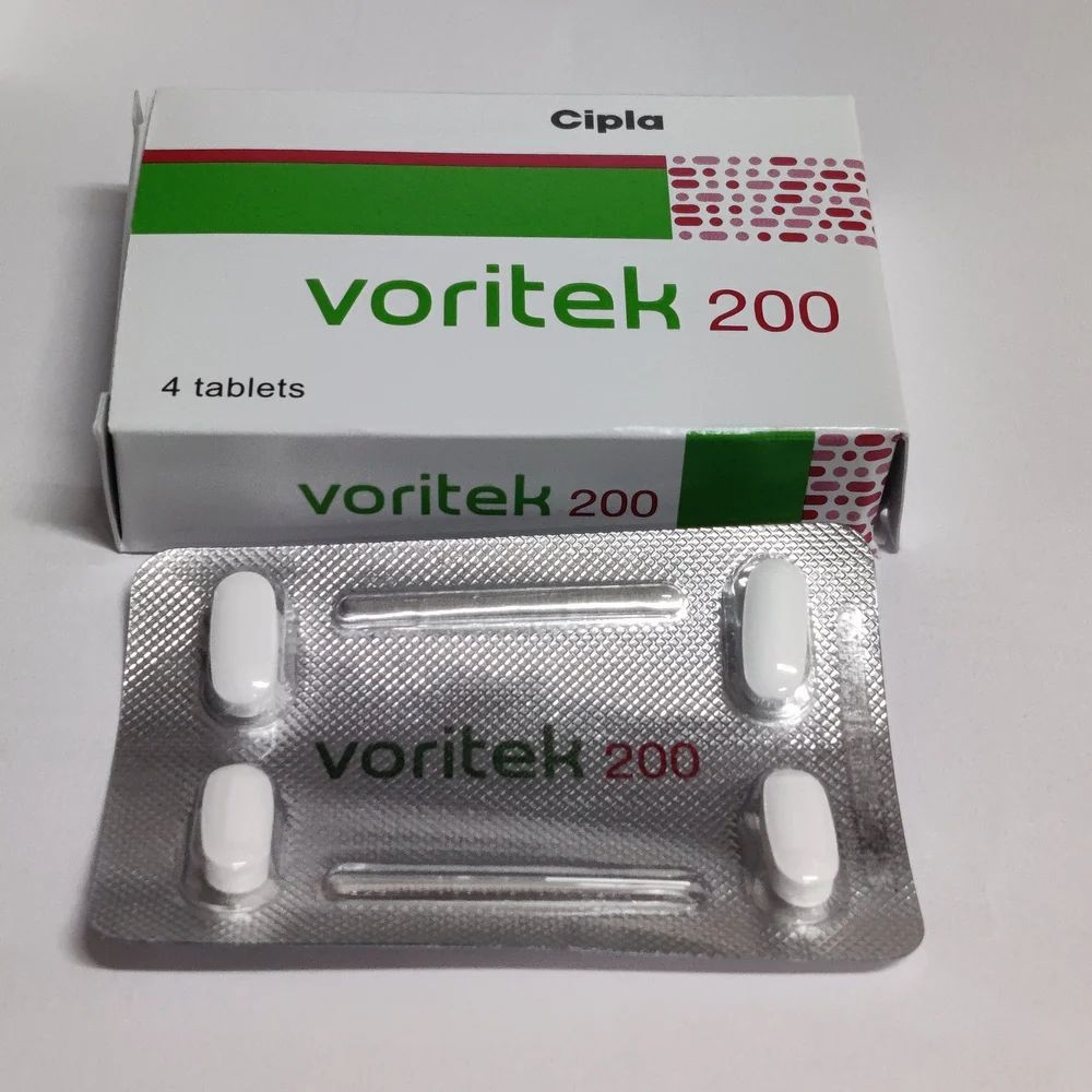 Voriconazole Cipla Voritek 200mg Antifungal Tablets