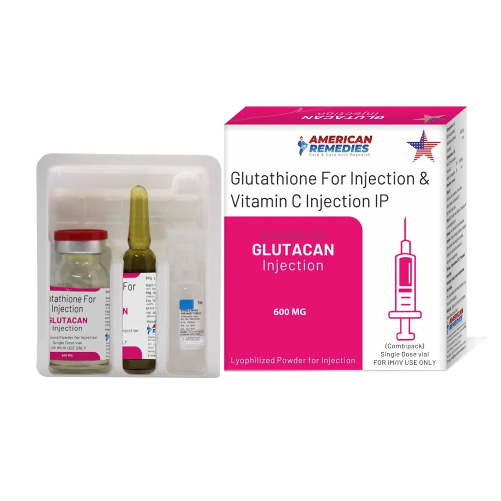 Glutacan 600 MG Injection