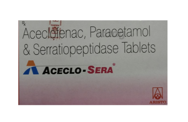 Aceclo Sera 100mg/325mg/15mg Tablet