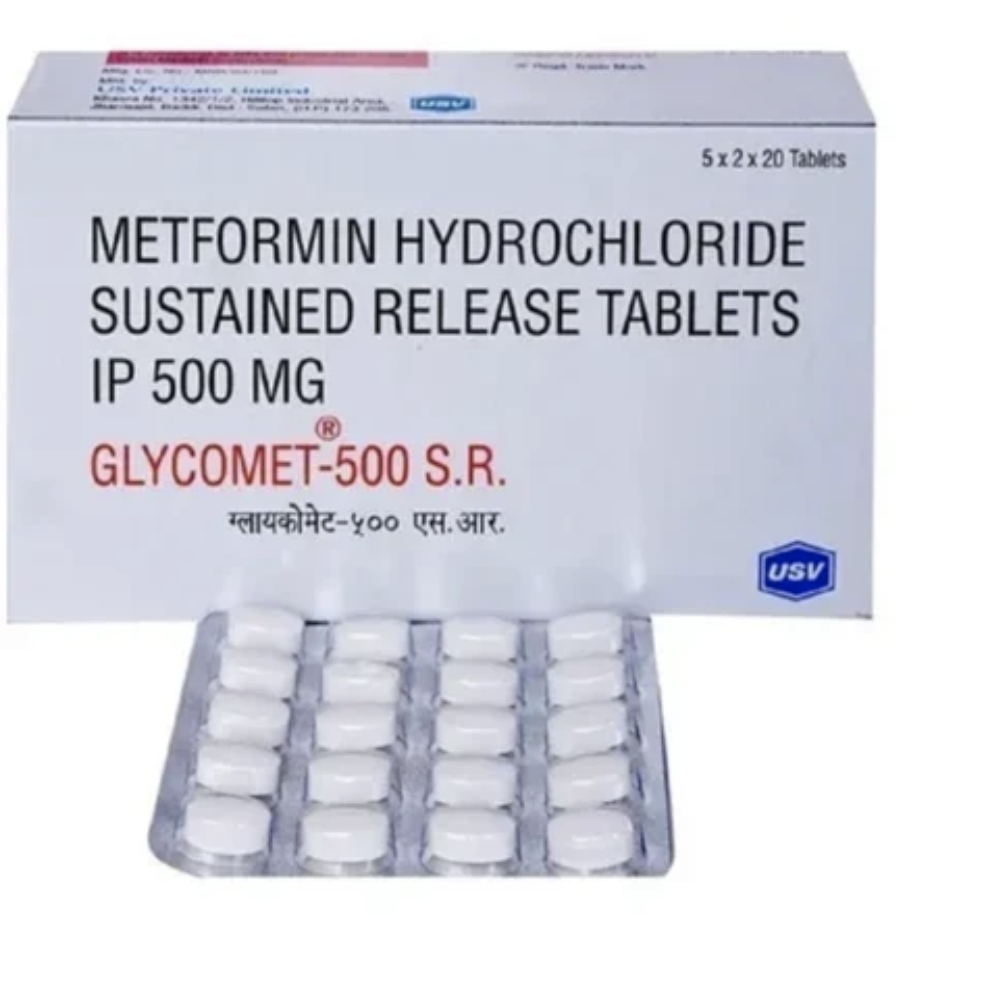 Glycomet 500 SR Tablet