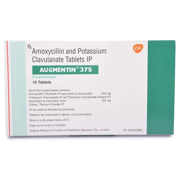 Augmentin 375 MG Tablet