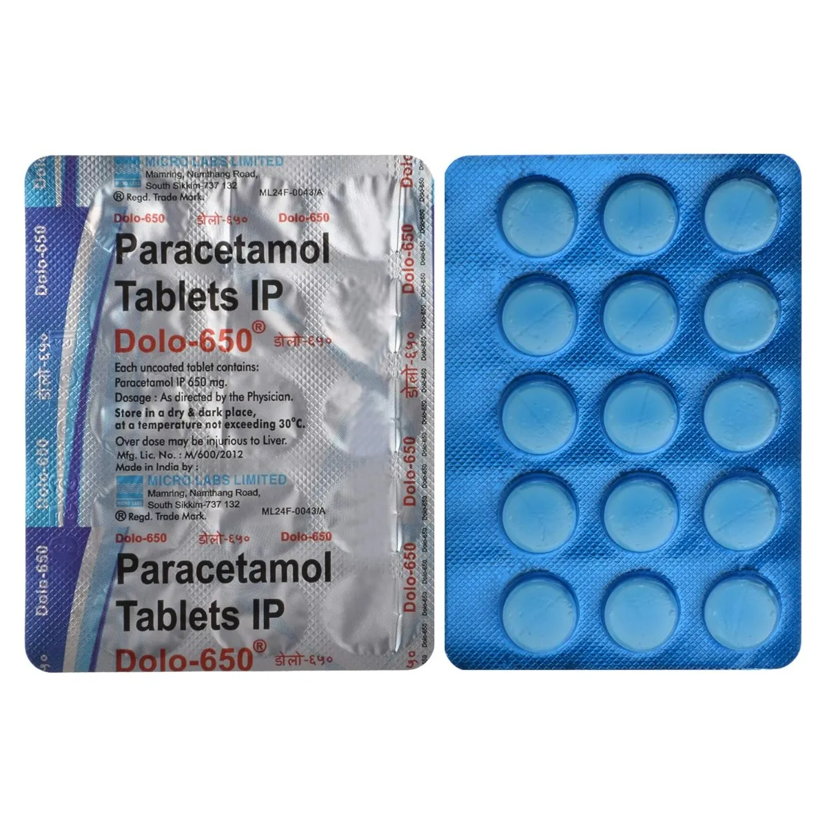 Dolo 650 MG Tablet