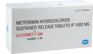 Glycomet 1 GM Tablet SR