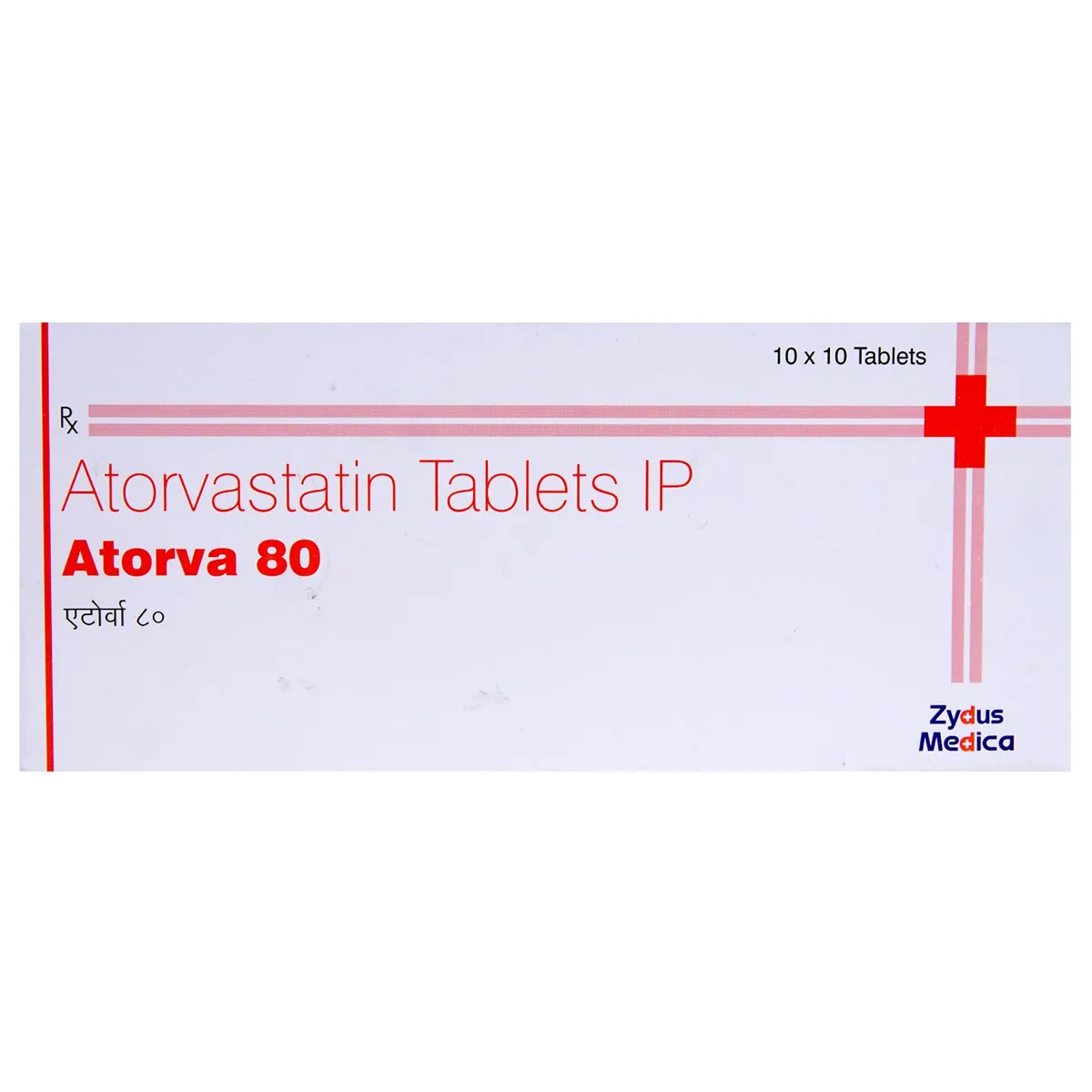 Atorva 80 MG Tablet